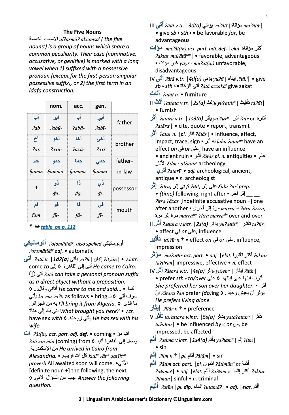 Arabic Learner's Dictionary - Image 5