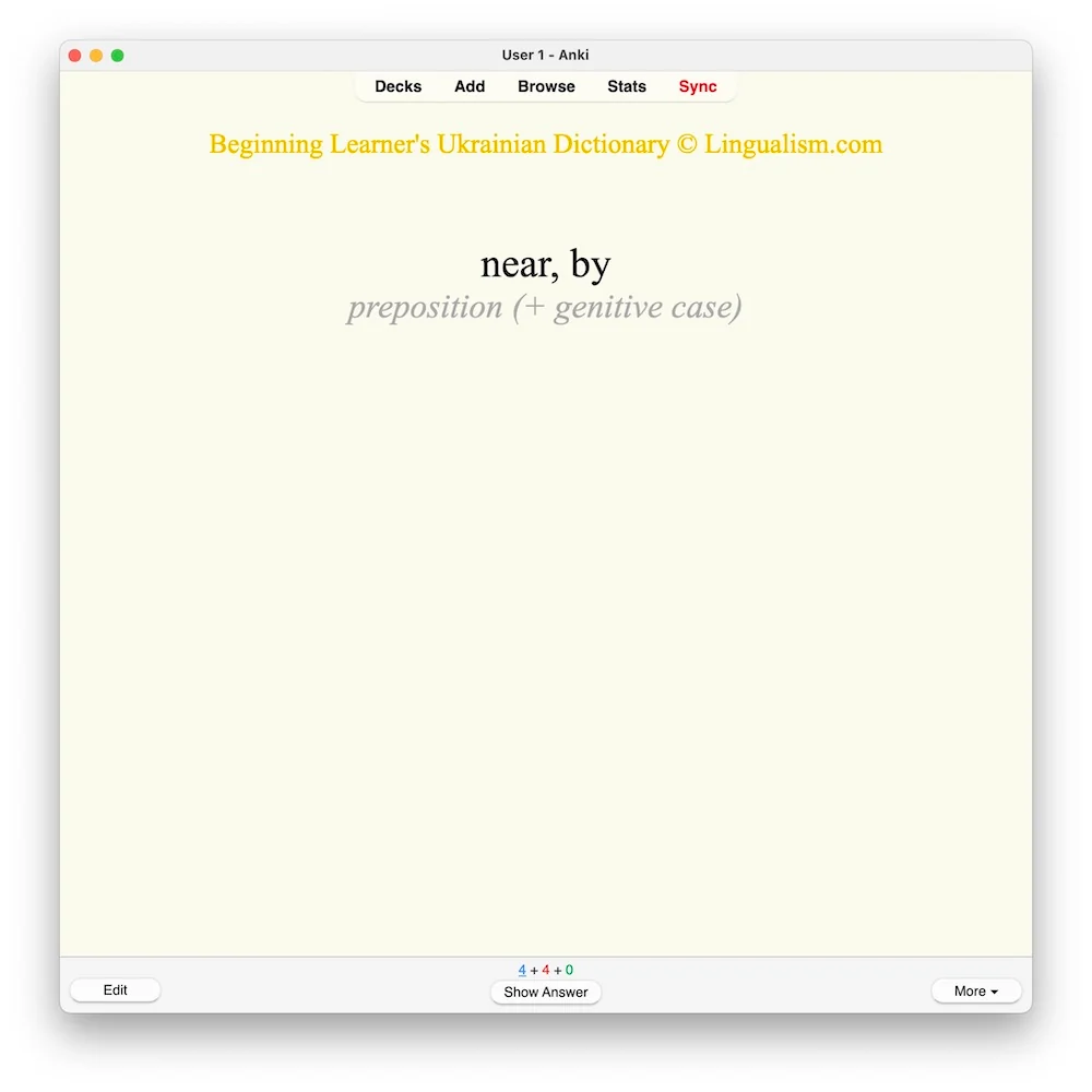 Beginning Learner's Ukrainian Dictionary: Anki Flashcards - Image 7
