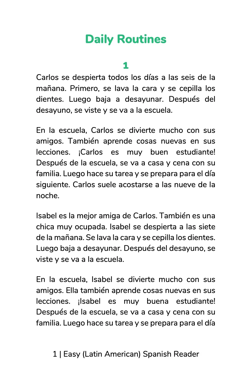 Easy (Latin American) Spanish Reader - Image 2