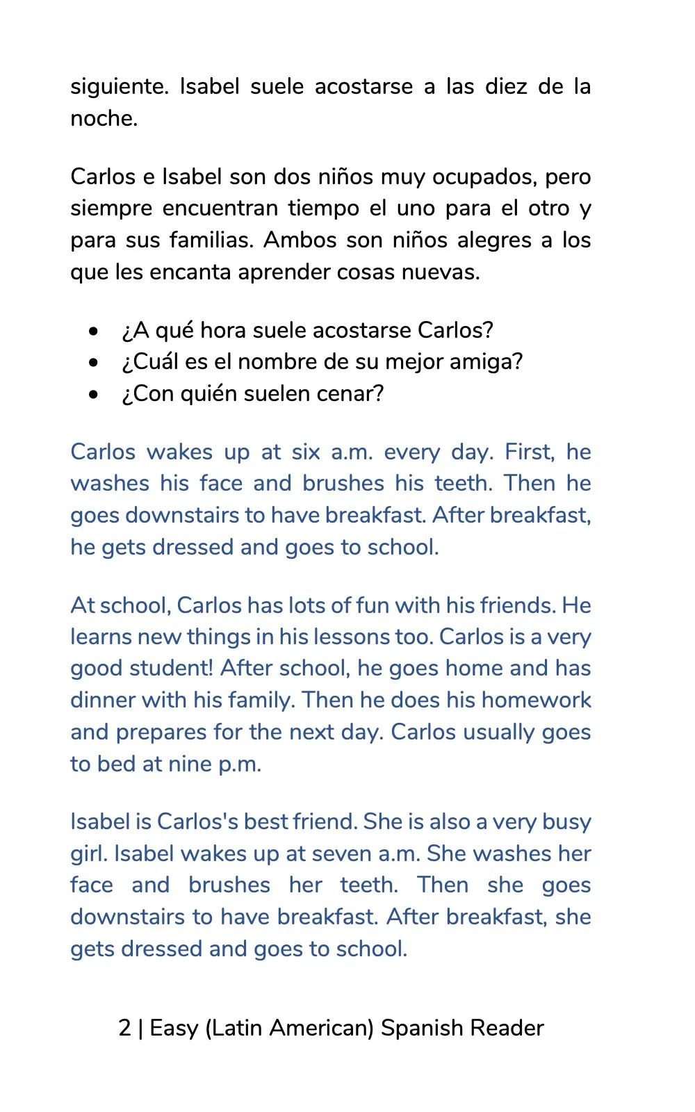 Easy (Latin American) Spanish Reader - Image 3