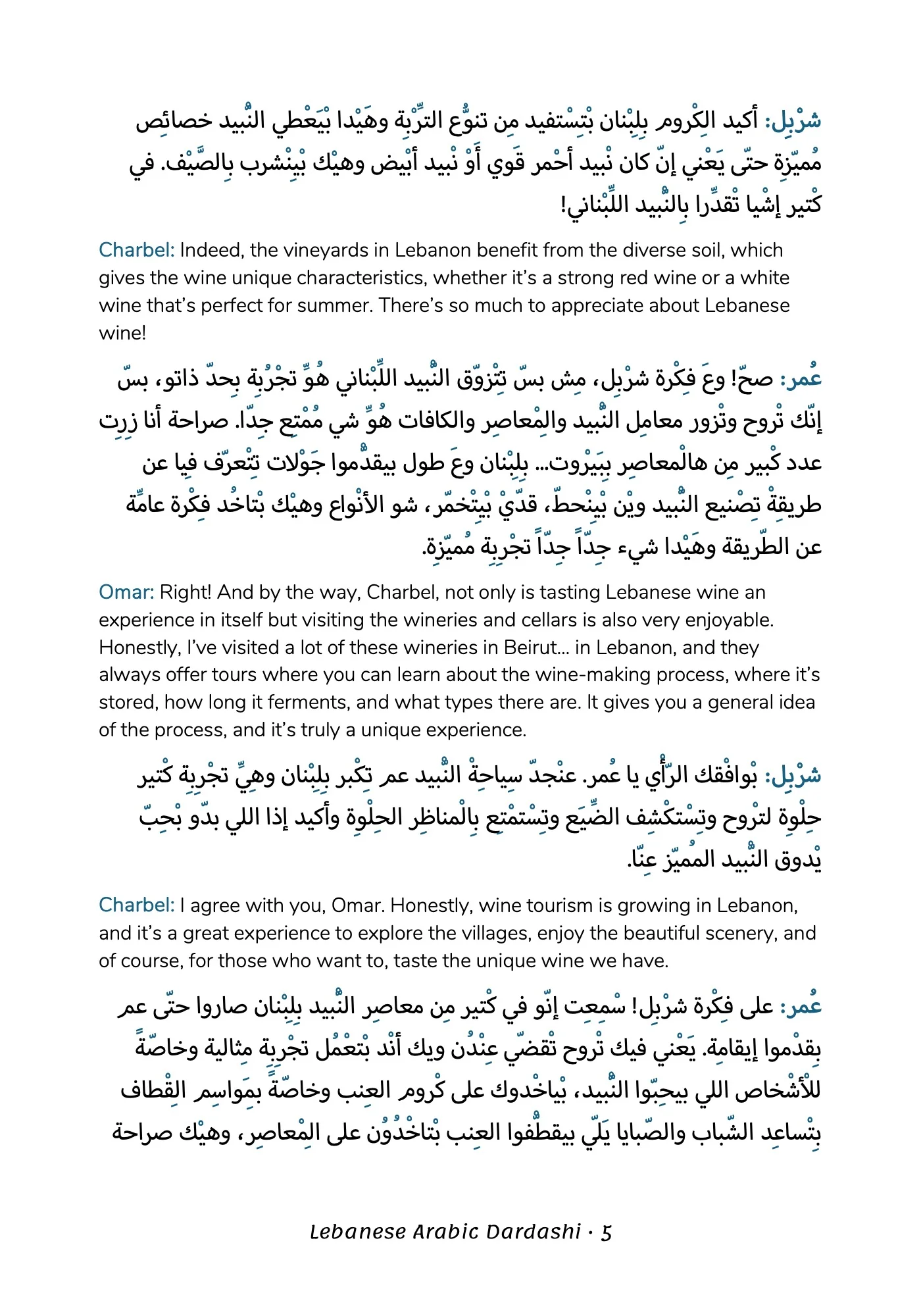 Lebanese Arabic Dardashi - Image 6