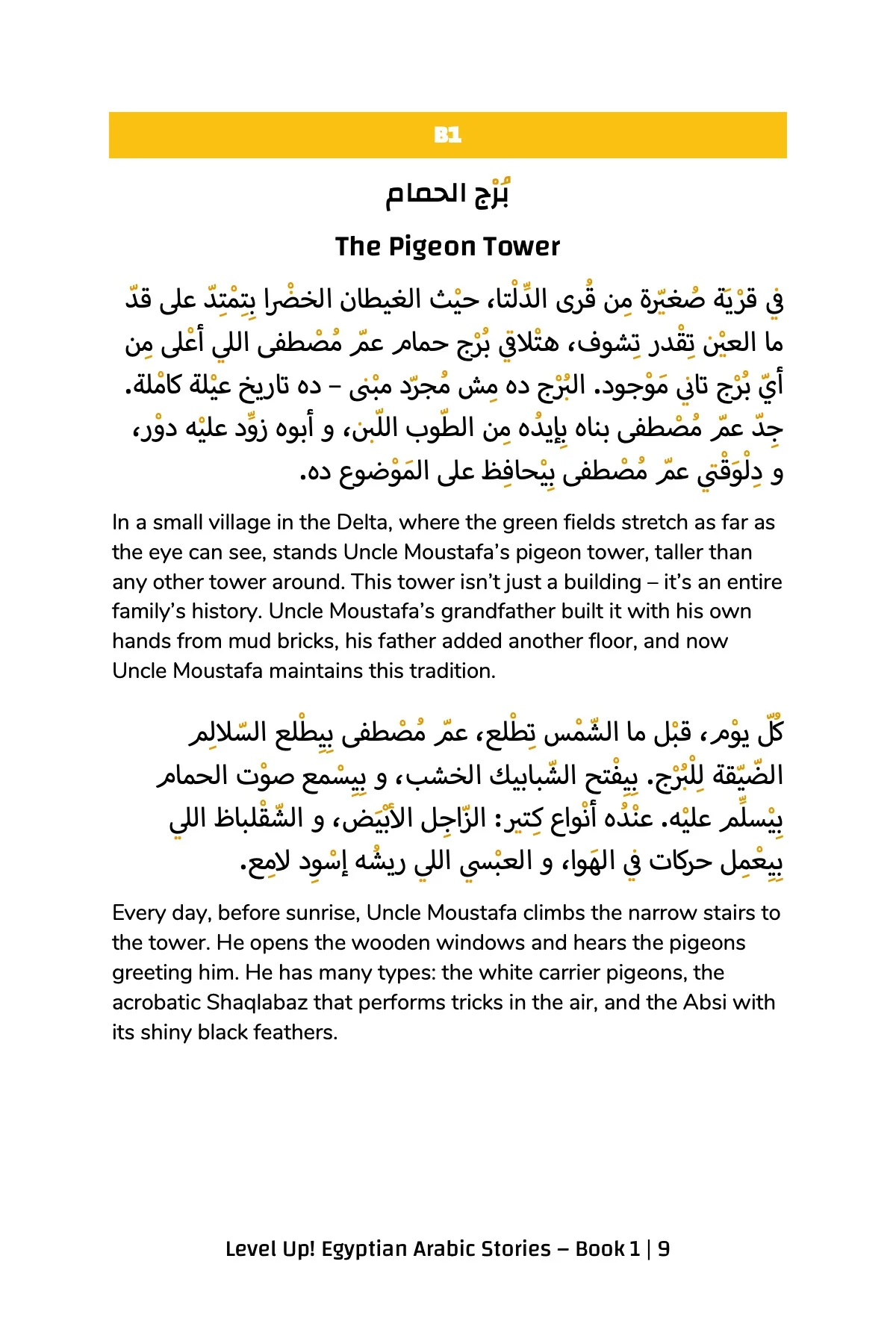 Level Up! Egyptian Arabic Stories (Book 1) - Image 6