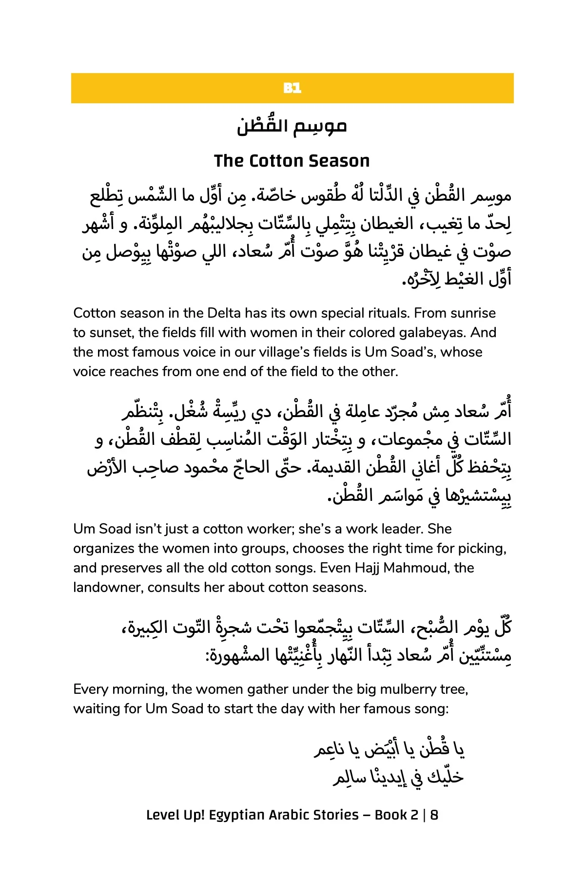 Level Up! Egyptian Arabic Stories (Book 2) - Image 6