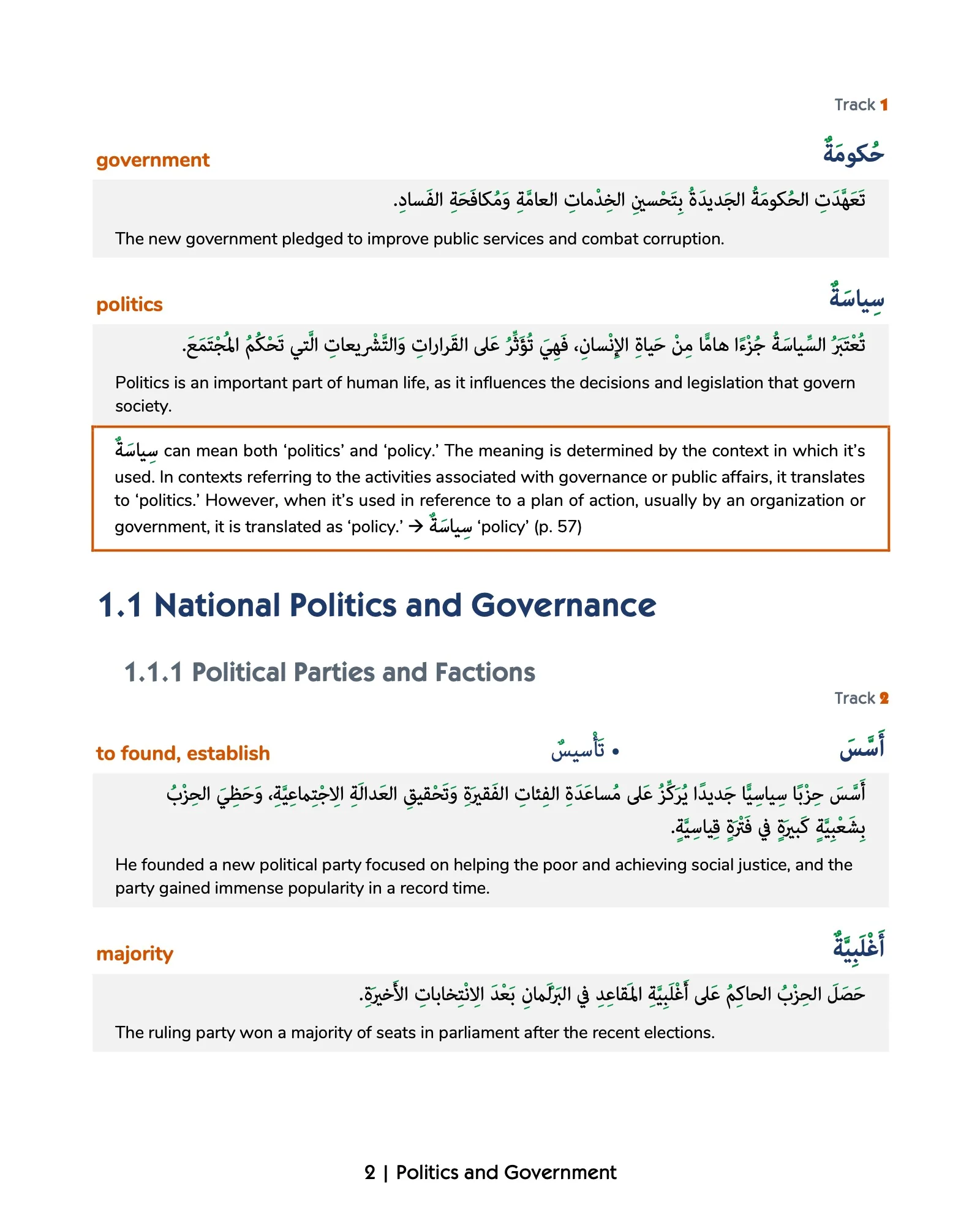 Media Arabic Vocabulary 1 - Image 2