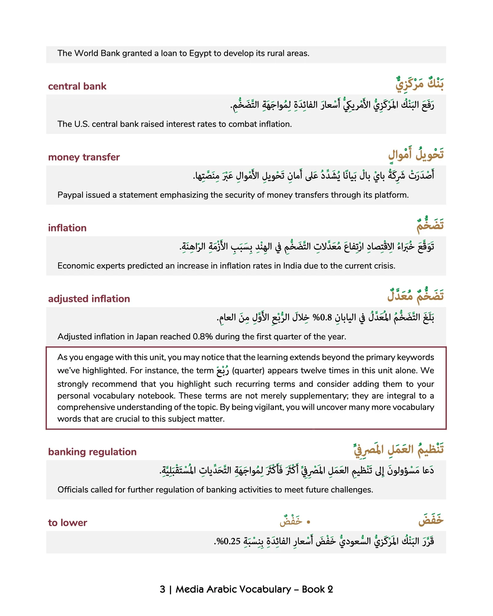 Media Arabic Vocabulary 2 - Image 3
