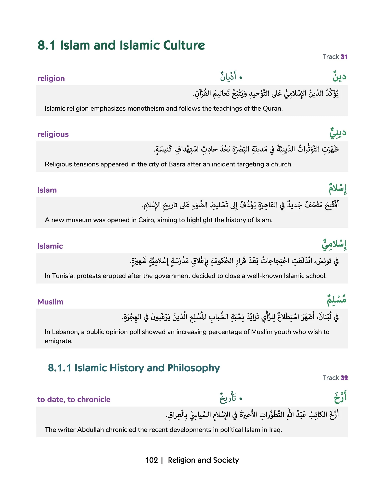 Media Arabic Vocabulary 3 - Image 4