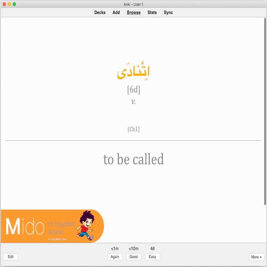 Mido in Egyptian Arabic: Anki Flashcards - Image 2
