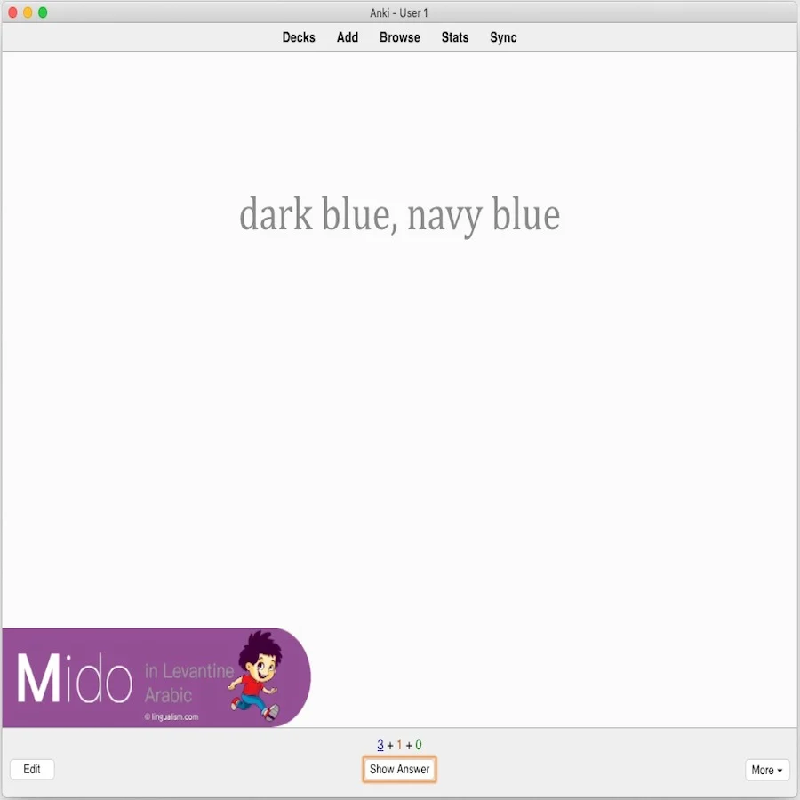 Mido in Levantine Arabic: Anki Flashcards - Image 10