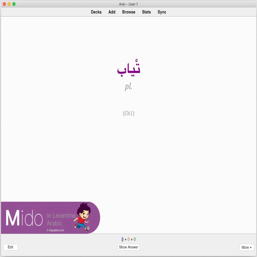 Mido in Levantine Arabic: Anki Flashcards - Image 4