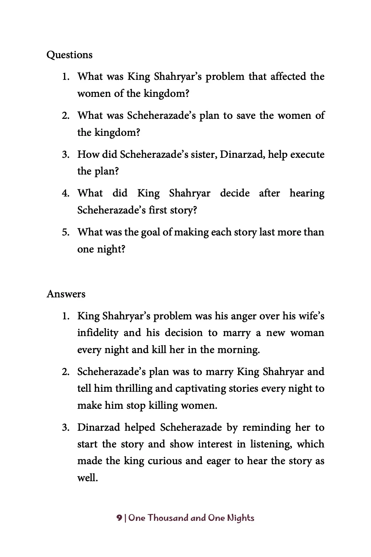 One Thousand and One Nights (Intermediate - MSA) - Image 10