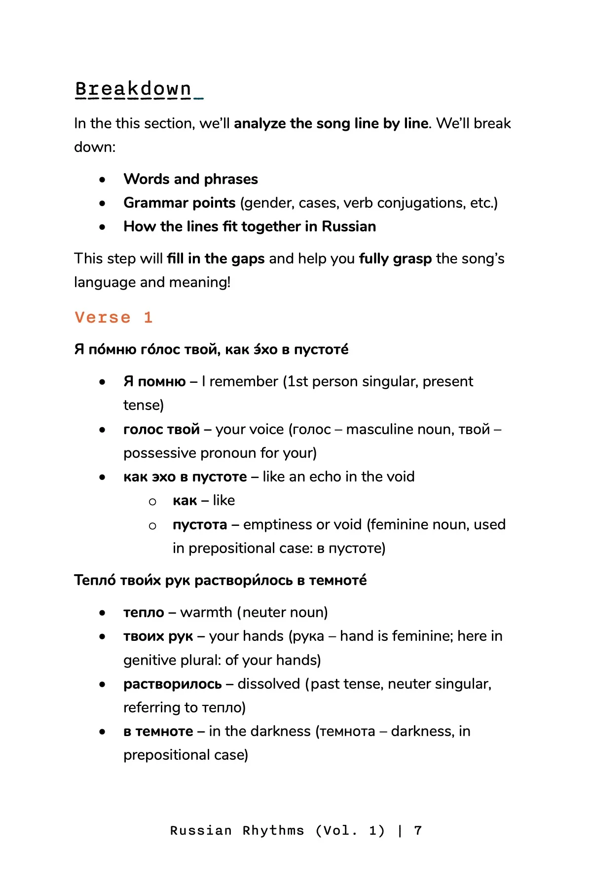 Russian Rhythms (Vol. 1): Learn Through Songs - Image 6