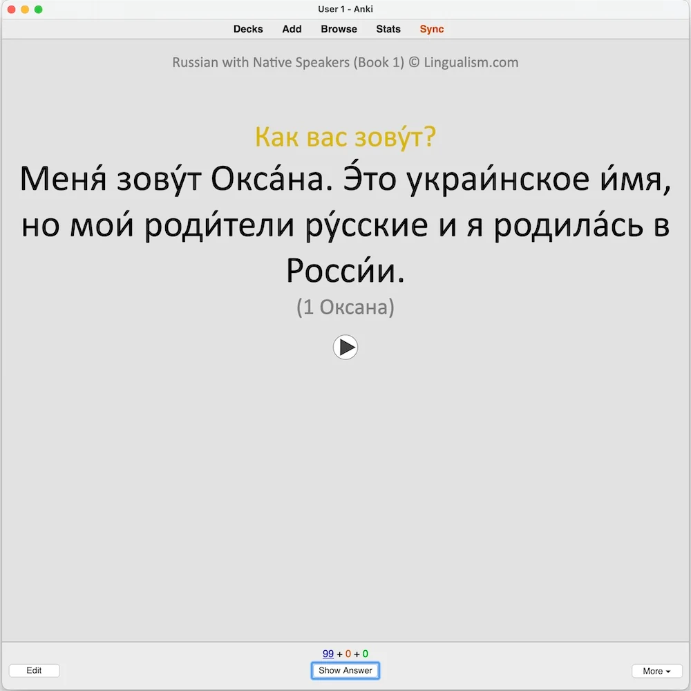 Russian with Native Speakers (Book 1): Anki Flashcards - Image 6