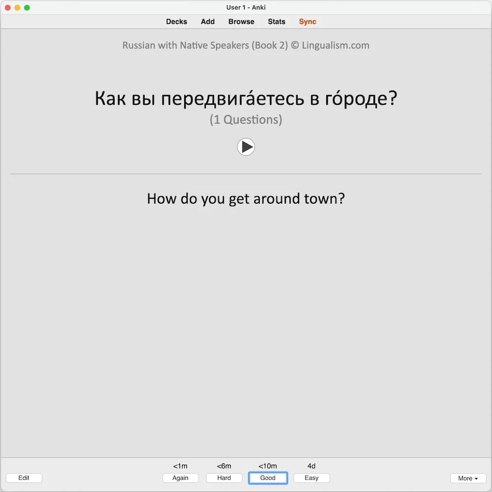 Russian with Native Speakers (Book 2): Anki Flashcards - Image 3
